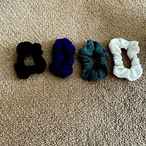 Scrunchies. They are selling altogether.